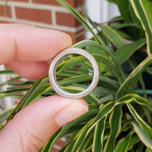 Handcrafted silver Coin Ring | Kennedy Half Dollar - Picture 9 of 14